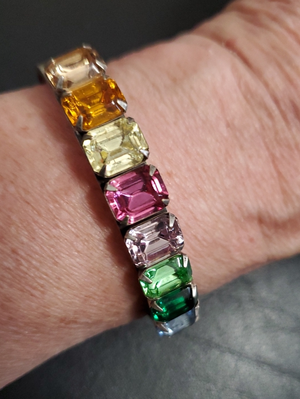 Dannijo multi color crystal Bracelet